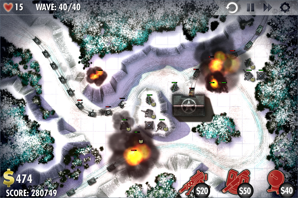 iBomber Defense LITE Screenshot 2